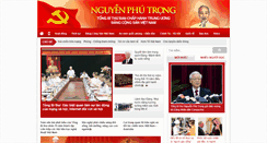 Desktop Screenshot of nguyenphutrong.org