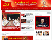 Tablet Screenshot of nguyenphutrong.org